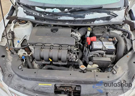 2015 Nissan Sentra S из США, поврежденный, VIN 3N1AB7APXFY319149